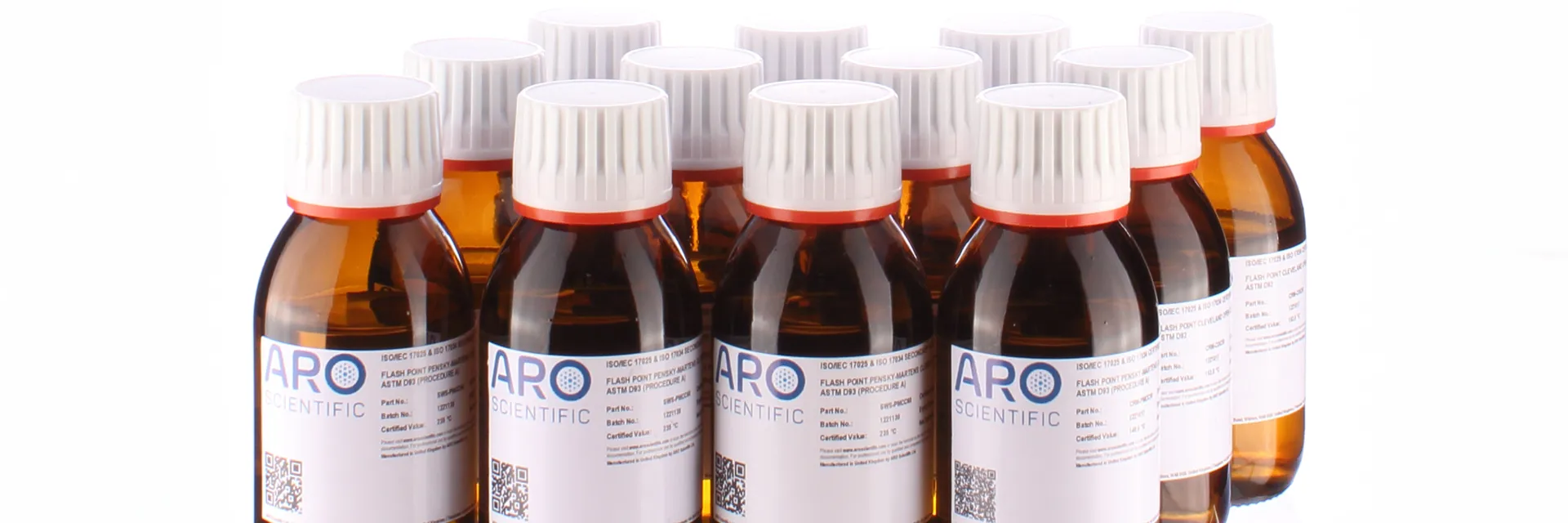 Zertifizierte Referenzmaterialien von ARO Scientific